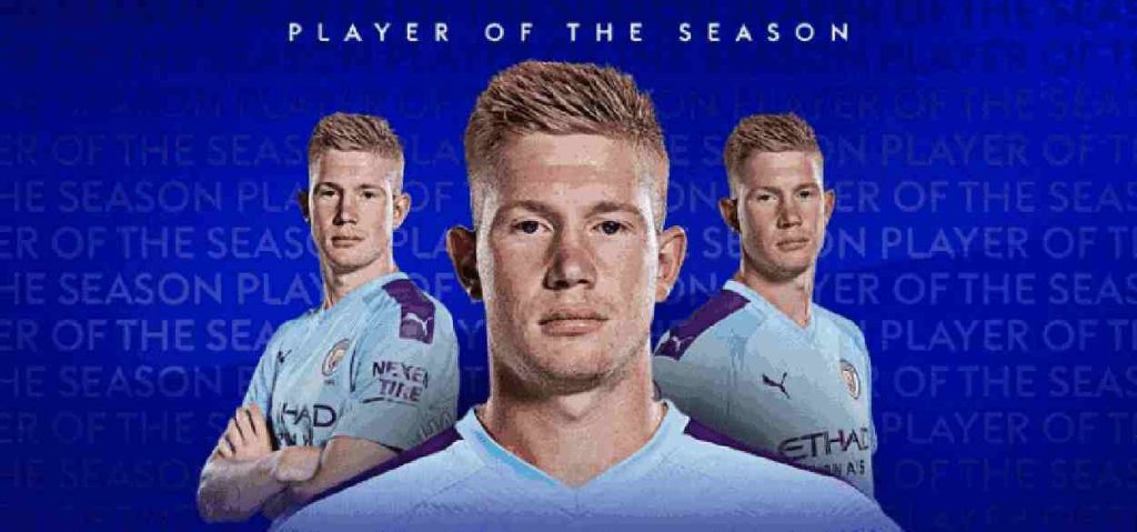 Image of EPL POTY Kelvin De Bruyne