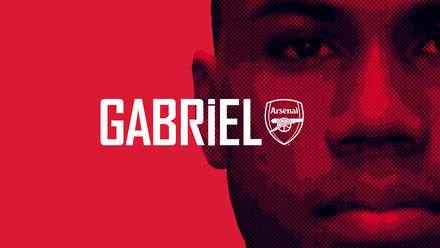 Arsenal player Gabriel