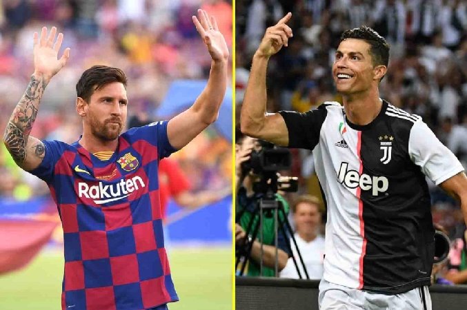 Lionel Messi and Cristiano Ronaldo