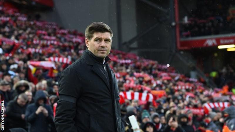 Gerrard at Anfield.