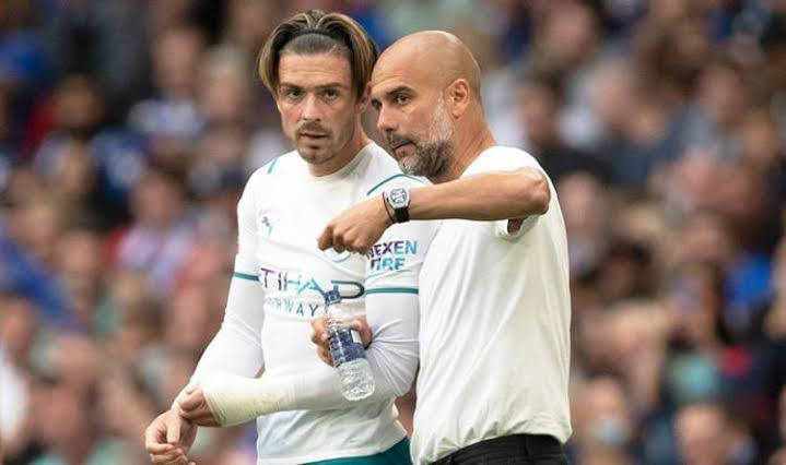 Guardiola and Grealish