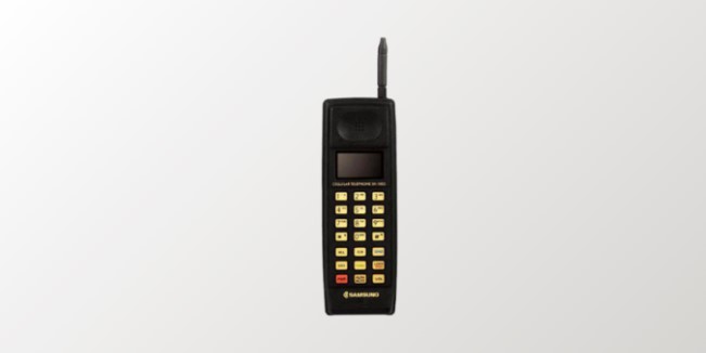 Samsung first handphone SH-100