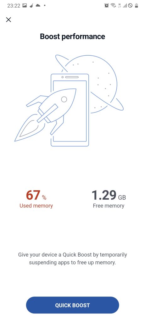 CCleaner Boost device performance - How to clear cache on android