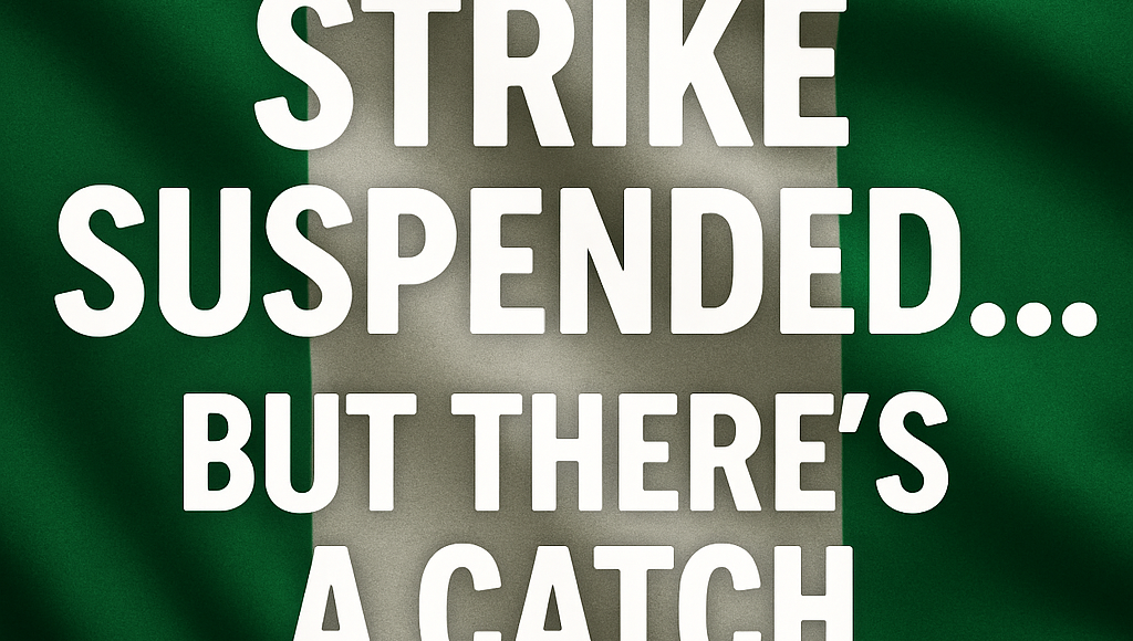 Judicial Strike suspended