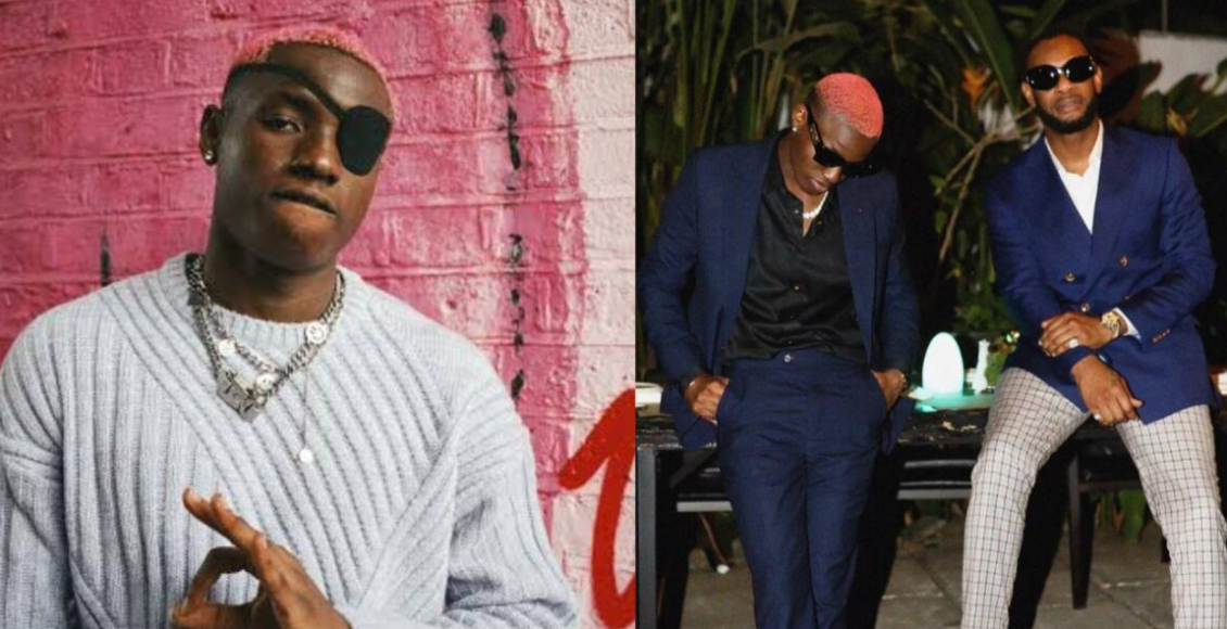 Ruger in a close up and sitting position, wearing a one eye patch