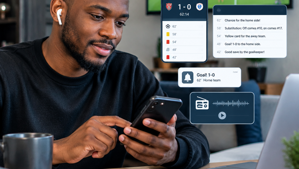 How to Follow a Match When You Cannot Watch It Live