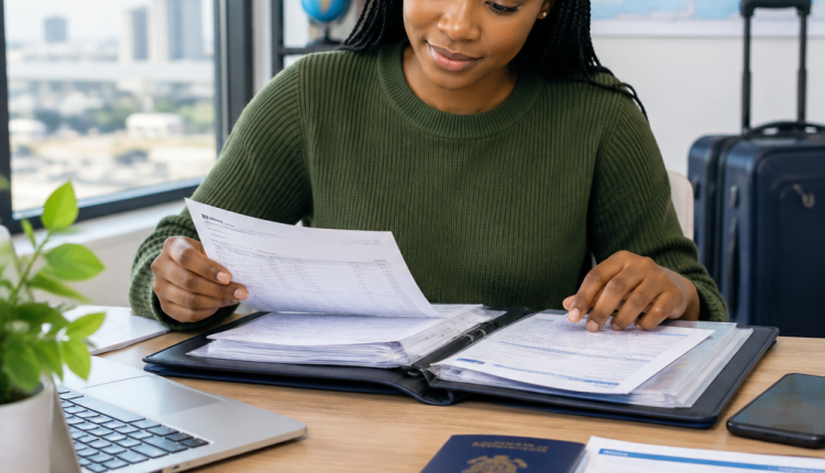 How to Organise Bank Statements and Supporting Documents for Travel