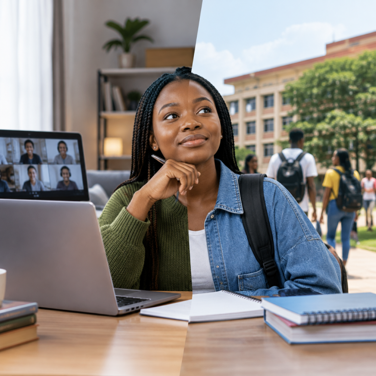 Choosing Between Online and Campus Study for Nigerian Students