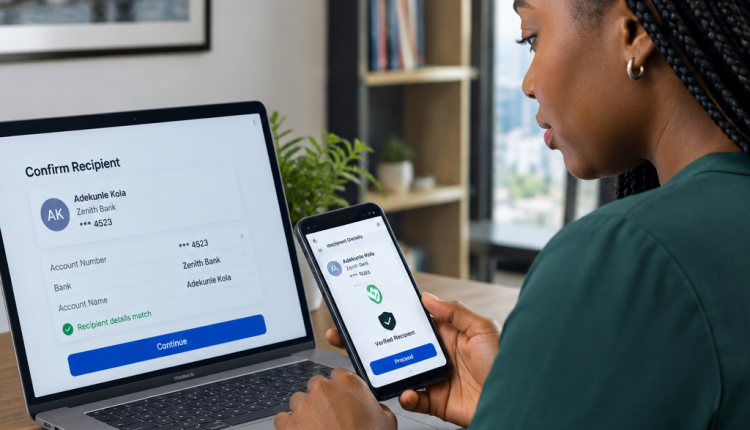 How to Confirm a Bank Transfer Recipient Before Sending Money