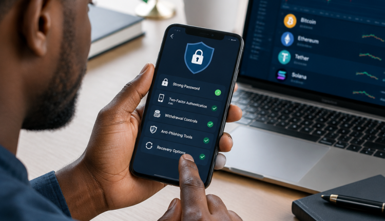 How to Enable Strong Security Controls on a Crypto Account