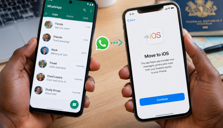 How to Move WhatsApp Chats From Android to iPhone
