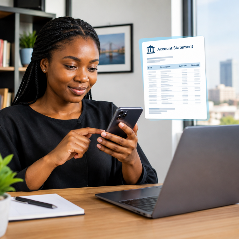 How to Request a Bank Statement Through Digital Channels