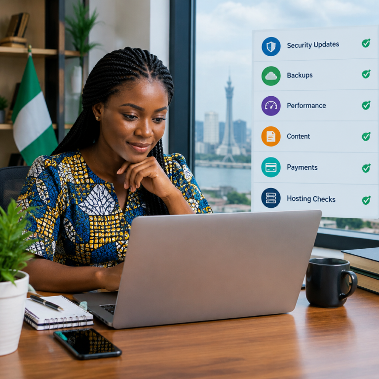 Website Maintenance Tasks Every Small Nigerian Business Should Schedule