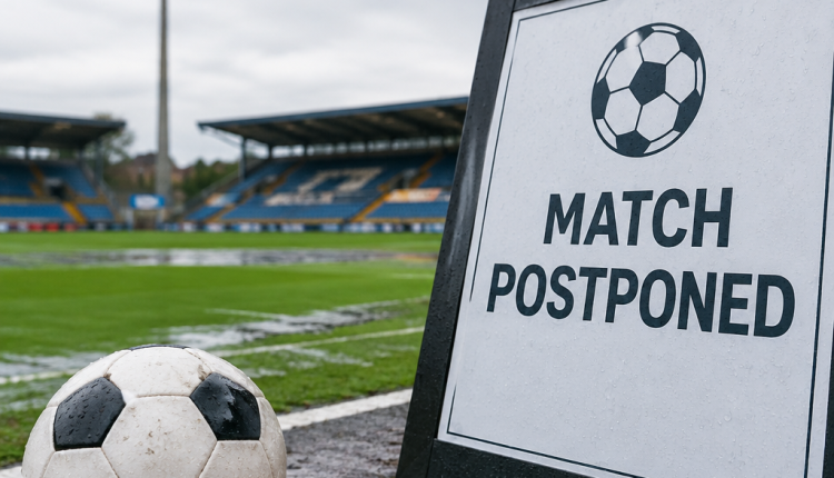 What a Postponed Football Match Means for Fixtures and Results
